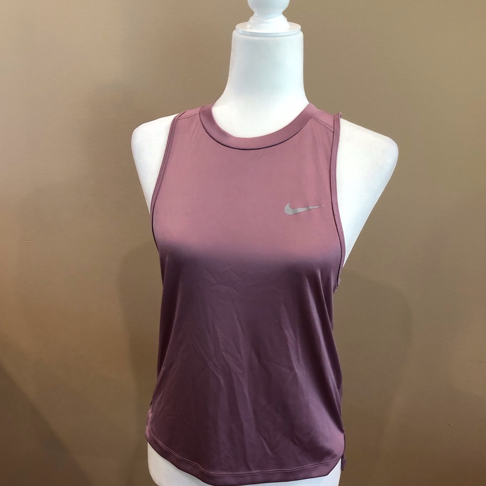 Nike Pink Dry Fit Running Tank, Size S
